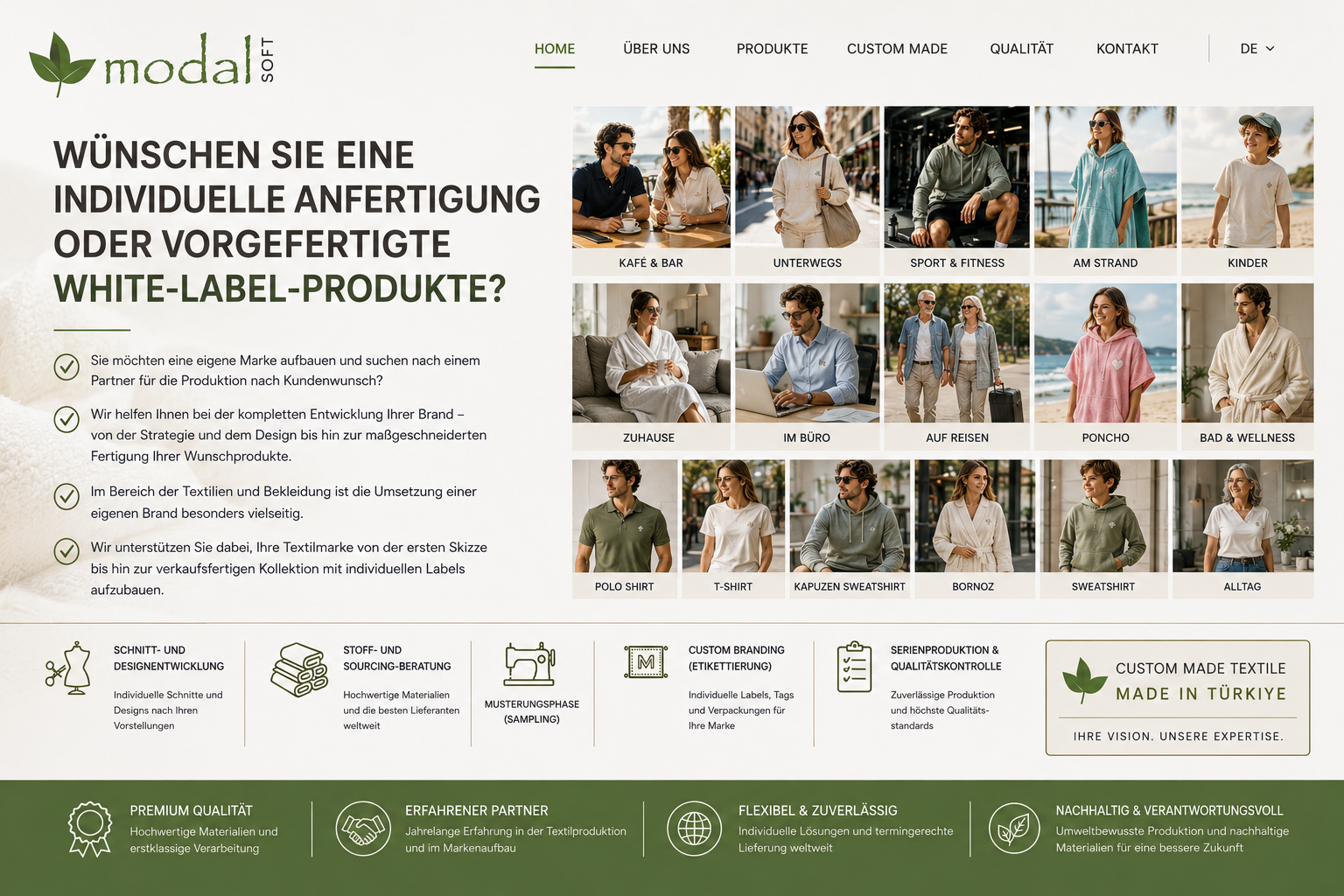 Modal Textile custom textile manufacturing and hospitality textile collection